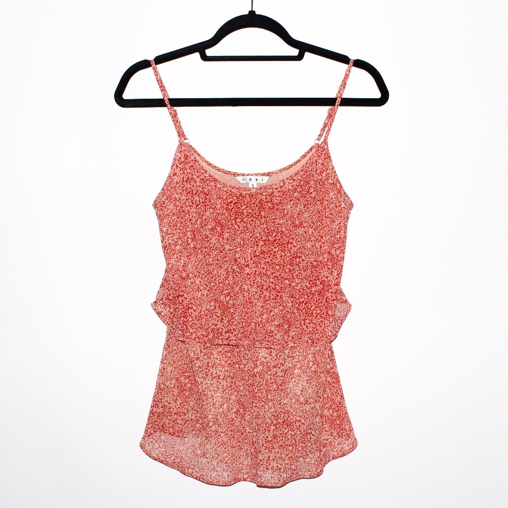 Cabi "Paprika" Tiered Cami Top